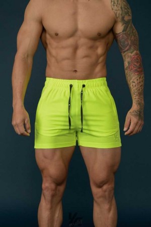 All Neon YoungLa 101 Bodybuilding Short Shorts | 0364-REKDA