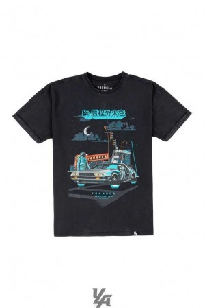 Back to the Moon YoungLa 438 Motion Picture Tees | 4872-YVOEJ