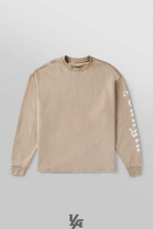 Beige Wash YoungLa 8028 - Chrome Longsleeves | 9120-PMJLY