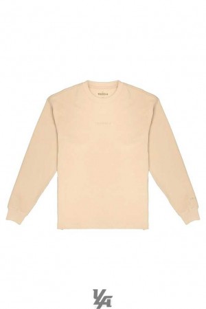 Beige YoungLa 450 Cloud Foam Long Sleeves | 6871-DQKUN