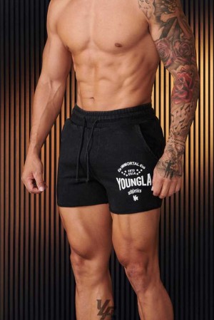 Black Wash YoungLa 152 - Immortal Shorts | 2479-WNKAS