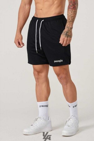 Black YoungLa 134 Game-Time Shorts & Socks Set | 6523-YSQGD