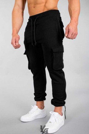 Black YoungLa 206 Rambo Combat Joggers | 7610-GPHCS