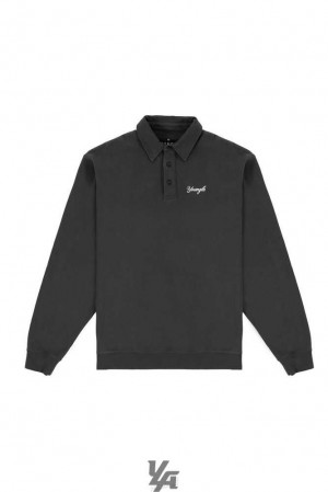 Black YoungLa 517 The Modern Polo | 1806-YNDMC