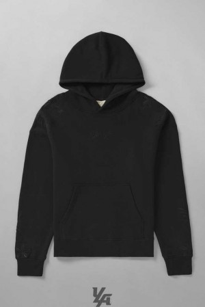 Black YoungLa 523 - Autumn hoodies | 9713-DZNMV