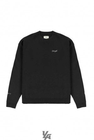 Black YoungLa 543 Essex Sweaters | 6248-DOTEH