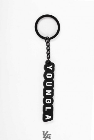 Black YoungLa 931 YoungLA Keychains | 9875-IWFTB