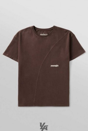 Brown Wash YoungLa 478 - Infinity Tees | 4237-TZGSX