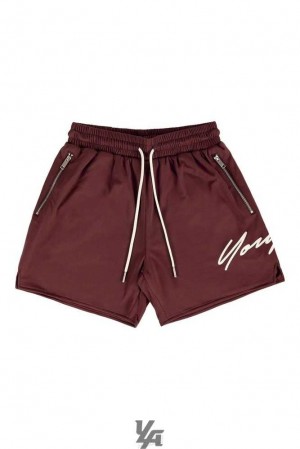 Brown YoungLa 115 Signature Shorts | 4578-WHVCF