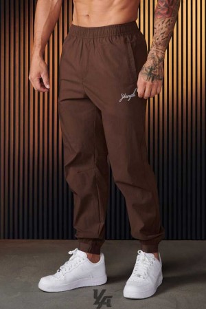 Brown YoungLa 225 - AirWave Joggers | 2673-OPQTS