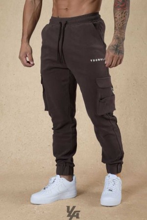 Chocolate Plum YoungLa 240 Cloud Rambo Joggers | 0495-OBJYN