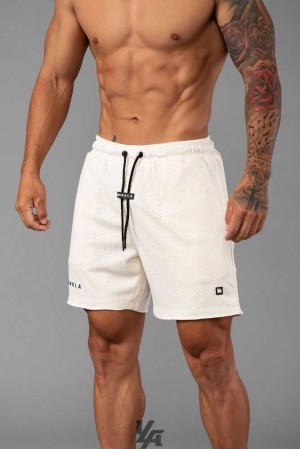 Cream YoungLa 130 Essential Basketball Shorts | 4782-NMIEC