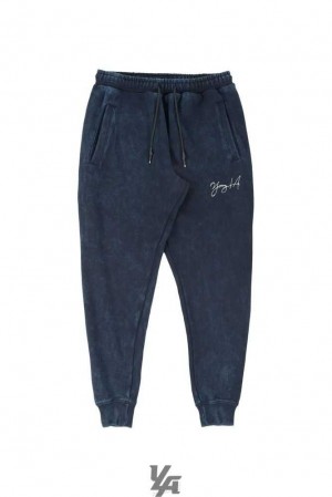 Deep Blue Wash YoungLa 230 Gin N Juice Joggers | 7190-NUHQB