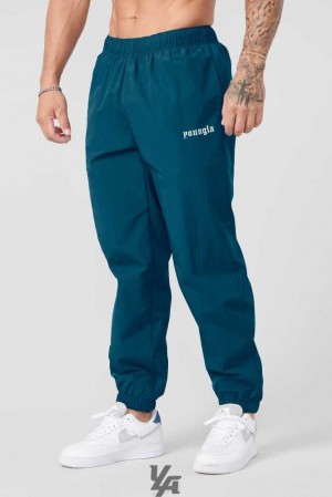 Deep Teal YoungLa 254 - Swish Joggers | 2901-UWNSX