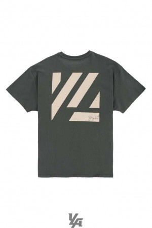 Forest Green YoungLa 413 Oversized Bloc Shirts | 6928-IVMNU