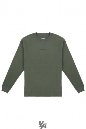 Forest Green YoungLa 450 Cloud Foam Long Sleeves | 5302-HJZRS