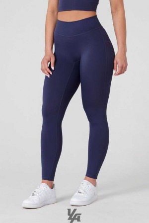 Forget me Not Blue YoungLa W209 Level Up Leggings | 6082-BMTVO