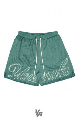 Green YoungLa 155 Championship Shorts | 2398-BKOIT