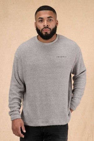 Grey YoungLa 817 Cozy Longsleeves | 6259-OIKQL