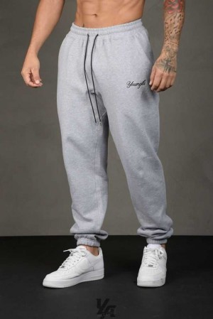 Heather Grey YoungLa 211 For Him Joggers | 5498-YEPIC