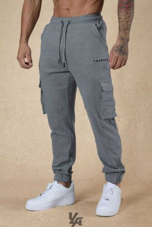 Heather Grey YoungLa 240 Cloud Rambo Joggers | 0376-XSMCR