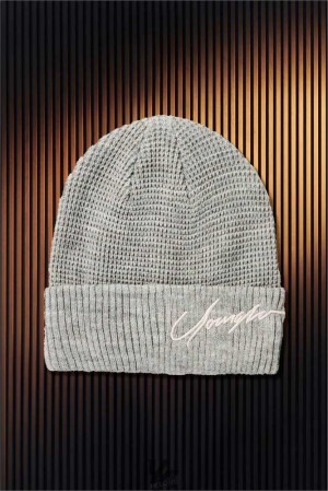 Heather Grey YoungLa 906 - Signature Beanies | 7528-HZXWO