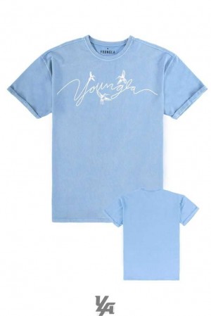 Hummingbird Signature YoungLa 452 The Flock Tees | 3658-QBFDA