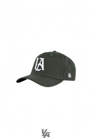 Jungle Green YoungLa 920 A-Frame LA Snapback Hat 2.0 | 9062-CQIAF