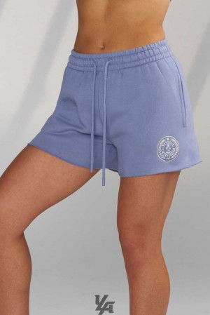 Kashmir Blue YoungLa W124 - Teddy Shorts | 4059-OGXHB