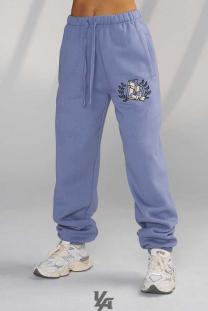 Kashmir Blue YoungLa W226 - Teddy Jogger | 9502-VLOJB