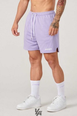 Lavender YoungLa 134 Game-Time Shorts & Socks Set | 4821-CJSHB