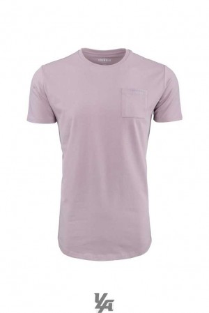 Lavender YoungLa 406 Perfect Pocket Tee | 2783-DTLWM