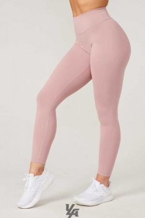 Mauve Pink YoungLa W218 - Powerpuff Leggings | 8051-DREHO