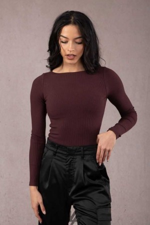 Merlot YoungLa W420 Grace Top | 9804-FEUZH