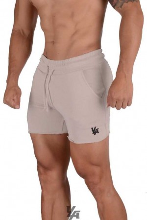 Mushroom YoungLa 102 Bodybuilding French Terry Shorts | 5204-QDABT