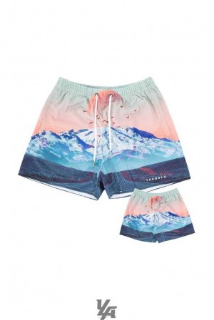 Mystic Mountains YoungLa 150 After Party Shorts | 3652-PQMJW