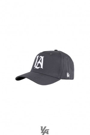 Nardo Grey YoungLa 920 A-Frame LA Snapback Hat 2.0 | 3610-ZDYBF