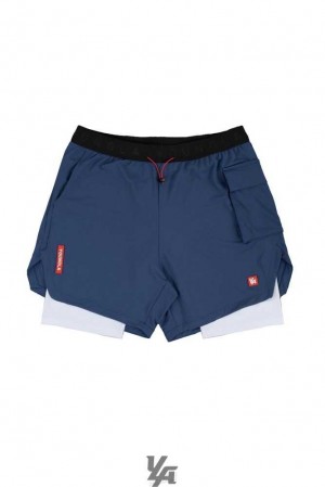 Navy YoungLa 121 Performance Line Compression Shorts | 5873-HYSRM