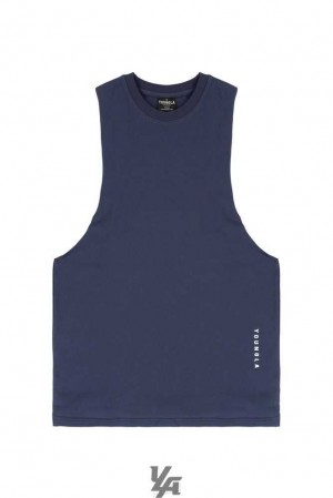 Navy YoungLa 317 Delt Tanks | 9638-XOPMI