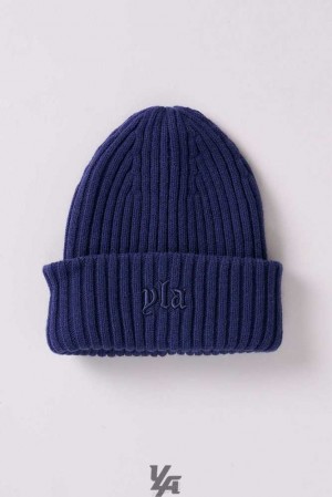 Navy YoungLa 9003 - Metal Collection Beanies | 4389-BDCSY