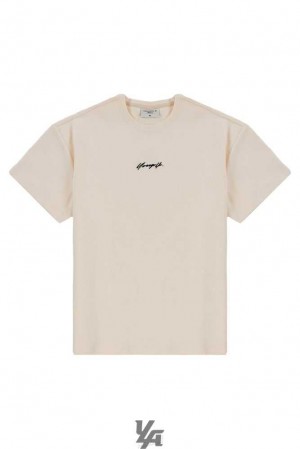 Off-White YoungLa 430 Oversized Cloud Foam Tee | 8730-MJEFW