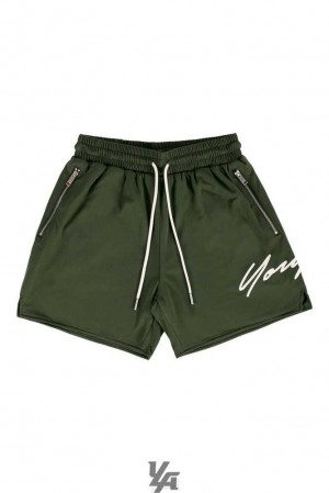 Olive YoungLa 115 Signature Shorts | 8714-NSPZR