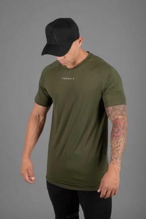 Olive YoungLa 440 Performance Line Short Sleeve Shirts | 0627-DNHOA