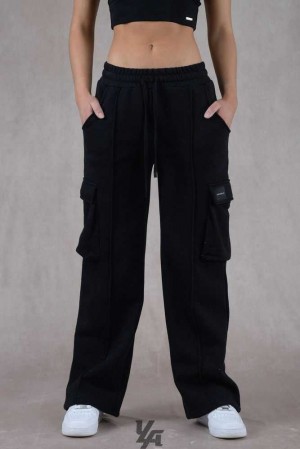 Onyx YoungLa W216 - Cargo Fleece Joggers | 8745-ANVLG