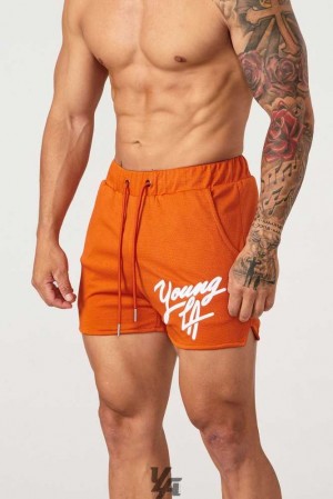 Orange YoungLa 104 Legacy Shorts | 9041-LFKEX