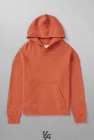 Orange YoungLa 523 - Autumn hoodies | 1254-JHRBZ