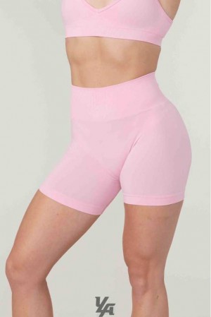 Pink Punch YoungLa W120 - Core Seamless Shorts | 8069-WFKOU