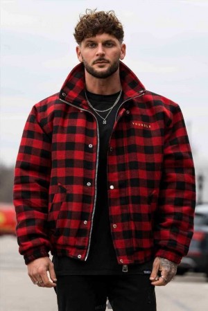 Red YoungLa 563 Kingpin Jackets | 9735-PRFYJ