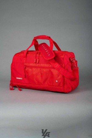 Red YoungLa 740 Elite Duffle Bags | 0349-PVYRO