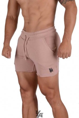 Salmon YoungLa 102 Bodybuilding French Terry Shorts | 7932-ILTVC